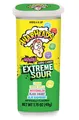 Produktbild: Warheads Extreme Sour Mini Hard Candy Pack 18 x 49g - Packung mit 18 Einheiten Warheads | 5 Geschmacksrichtungen: schwarze Kirsche, grüner Apfel, Zitrone, Wassermelone und Heidelbeere.