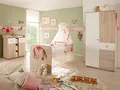 Produktbild: möbelando Babyzimmer Möbelset Kinderzimmer Komplettset Babymöbel (3-teilig) Floris I