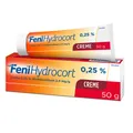 Produktbild: FeniHydrocort Creme 0,25 %, Hydrocortison 2,5 mg/g, , wirksam bei Hautentzündungen