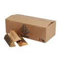 Produktbild: Krok Wood Brennholz Buche, Buchenholz, Kaminholz mit Rinde, Feuerholz für Ofen, Kamin, Kaminofen, Feuerschale, Grill, Holzscheite 25 cm, Menge:27 kg