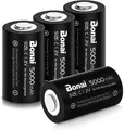 Produktbild: BONAI 4 Stück Akkubatterien C 5000mAh 1,2V Babyzellen NI MH Wiederaufladbar