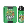 Produktbild: Room Copenhagen LEGO NINJAGO LUNCH SET – ICONIC Design, Spaßig & Funktional – 390 ml Flasche und Brotdose für Kinder & Erwachsene, für Mahlzeiten unterwegs, Grün & Schwarz