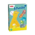 Produktbild: 6 erste Puzzles - Tierfamilie Spiel Deutsch 2025 HABA Sales GmbH & Co.KG