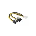 Produktbild: PCI Express Stromkabel 6 Pin Buchse > 2x 8 Pin Stecker 30 cm