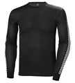 Produktbild: Helly Hansen Herren HH Lifa Stripe Crew, Schwarz, XL