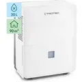 Produktbild: TROTEC Luftentfeuchter elektrisch TTK 96 E – Leistung 30 L/Tag – Fläche 90 m2 / 230 m3 – Raum Entfeuchter – für Wohnung und Schlafzimmer