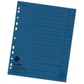 Produktbild: FALKEN Trennblätter DIN A4 1-0 blau, 230 g/qm, 100 St.