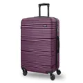 Produktbild: REDOLZ großer Hartschalen Check-in Koffer | XL Trolley 48 x 29 x 77 cm aus hochwertigem ABS-Material | Ultra-leicht nur 4,1 kg für Damen & Herren | 4 Doppelrollen & TSA-Schloss (Essentials 16)