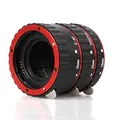 Produktbild: D & F Autofokus Makroverlängerung Tube Set EOS EF / EF-S Objektiv Nahaufnahmen für Canon EOS EF Lens Such as Canon 7D,500D,600D,700D,5D Mark II III, Rebel T2i, T3i, T5i...