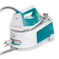 Produktbild: Braun CareStyle 1 Pro IS1013GR, Dampfbügeleisen mit FreeGlide 3D Technologie, SuperCeramic Sohle, Vertikales Bügeln, Antitropf-Funktion, 350 g/min Dampfstoß, 1,5L Wassertank, 2200W, Grün