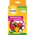 Produktbild: Solabiol Gelbtafeln Gelbsticker, 8 x 14 cm, zum Stecken, gegen Trauermücken und andere Schädlinge, 10 Stück