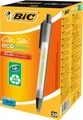 Produktbild: Druckkugelschreiber BIC® ECOlutions® Clic Stic, 0,4 mm, recycelt, schwarz, 50 Stück 187842