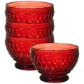 Produktbild: Villeroy & Boch Boston Coloured Dessertschale ø 11,7 cm 4er Set rot