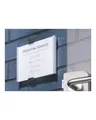 Produktbild: Durable INFO SIGN Schildhalterung geeignet für Wandmontage Türbefestigung Silber (4801-23)