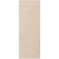 Produktbild: benuta Nest Wollteppich Läufer für Flur Bent Cream 70x200 cm - Naturfaserteppich aus Wolle