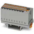 Produktbild: Phoenix VERTEILERBL.SENKR.+EINSPEISUNG / PHOENI PTFIX6/18X2,5-NS35BU 3273112 (8 Stück)