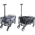 Produktbild: Inda-exclusiv - faltbarer Bollerwagen Handwagen Transportwagen-DYW54259+YW54265-grau-var
