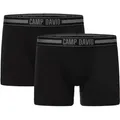 Produktbild: Boxershorts »casual« 2er Pack, mit elastischem Logo-Bund, Gr. M, black, , 73153748-M