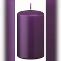 Produktbild: Kopschitz Kerzen Kerzen 4er Adventskerzen, Adventskranz Kerzen Set Violett, 120 x 60 mm, 4 Stück (1 Set)