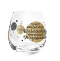 Produktbild: Whiskyglas, Wasserglas oder auch Weinglas mit Spruch Die Welt braucht mehr .