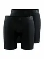 Produktbild: Craft Funktionsunterwäsche Boxershort Core Dry 6-Inch (atmungsaktiv, hoher Tragekomfort) schwarz Herren - 2er Pack