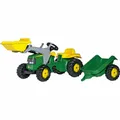 Produktbild: Rolly Toys RollyKid Traktor John Deere Hänger+Front, 02 311 0