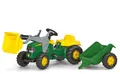 Produktbild: Rolly Toys rollyKid John Deere mit Anhänger und Lader 023110 NEU