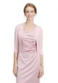 Produktbild: Vera Mont Damen Strickbolero Langarm XL, Foggy Rose