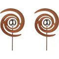 Produktbild: Kobolo Gartenstecker Gartendeko FINJA in Rostoptik  2-er Set