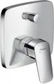 Produktbild: hansgrohe Einhebel-Wannenmischer LOGIS DN 15, Unterputz mit Sicherungskombination chrom 71407000