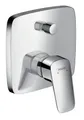 Produktbild: hansgrohe Wannenarmatur Logis Wannenmischer mit integrierter Sicherungskombination Unterputz