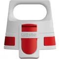 Produktbild: SIGG WMB ONE Top Red Verschluss (One Size), Ersatzteil Trinkflasche, einhändig bedienbarer & auslaufsicherer Verschluss