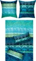 Produktbild: Erwin Müller Bettwäsche blau 1x 155x200 cm + 1x 80x80 cm