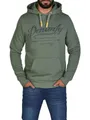 Produktbild: DENIMFY Kapuzenpullover Herren Hoodie DFArno Regular Fit Longsleeve Sweatshirt mit Kängurutasche