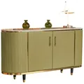 Produktbild: SIDEBOARD MARIA Grün Marmor, Kunstleder