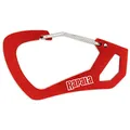 Produktbild: Rapala Unisex-Adult Satz mit 2 Karabinerhaken RCD Carabiner 2 Pack-Sicherheitskarabiner zum Angeln-Angelzubehör aus eloxiertem Aluminium-Schnellverschluss-robuste Angelsachen-Rot, Standard