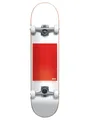Produktbild: GLOBE G0 BLOCK SERIF Skateboard 2025 white/red - 8.0