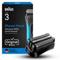 Produktbild: Braun Scherkopf Series 3 Elektrorasierer Ersatzteil 21B Schwarz Hautschonend