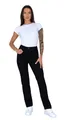Produktbild: ESRA Straight Leg Jeans Damen Jeans High Waist – Premium Stretch Jeans Damen aus extra weicher Baumwolle