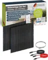 Produktbild: Schwaiger Solarmodul Slim 2x inkl. 1.6m Kabel
