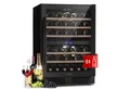 Produktbild: Klarstein Weinkühlschrank Vinovilla 50 duo, für 51 Standardflaschen á 0,75l,Wein Flaschenkühlschrank Weintemperierschrank Weinschrank Kühlschrank