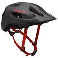 Produktbild: Scott Supra Fahrrad Helm Gr.54-61cm dark grau/rot 2025