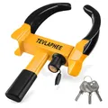 Produktbild: Radkralle Parkkralle mit Sicherheitsschloss 3 Schlüssel für PKW Anhänger Fahrrad