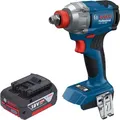 Produktbild: Bosch GDX 18V-285 Professional Akku Drehschlagschrauber 18 V 285 Nm 1/4'' Brushless + 1x Akku 4,0 Ah - ohne Ladegerät