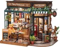 Produktbild: Robotime Modellbausatz ROBOTIME Rolife DIY House: Tipsy Restaurant mit LED-Beleuchtung