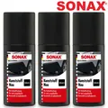 Produktbild: 3x SONAX Kunststoff Neu Farbauffrischer schwarz 100ml Kunststoffpflege