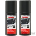Produktbild: 2x 100ml SONAX KUNSTSTOFF NEU SCHWARZ KUNSTSTOFFPFLEGE STOßSTANGENSCHWARZ LACK