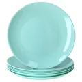 Produktbild: MamboCat 6er Set Mint Kuchenteller aus Glas I Ø 19 cm I kleine Teller für Kuchen, Dessert, Vorspeisen & Snacks | Für Frühstück, Mittag, Kaffee & Abendbrot
