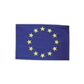 Produktbild: MFH Fahne 90 x 150 cm mit Verstärkungsband - Europa - Polyester - blau/gelb