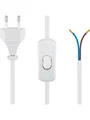 Produktbild: Pro Euro cord for assembly with switch 1.5 m white